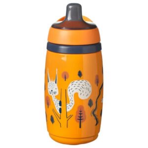 Tommee Tippee - Superstar Insulated Sportee Bottle -Orange - 266ml