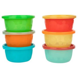 The First Years - Take & Toss 8oz Toddler Bowls - Pack of 6