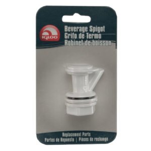 IGLOO-Standard Push Button Spigot For 2-10 Gallon Water Jug - White