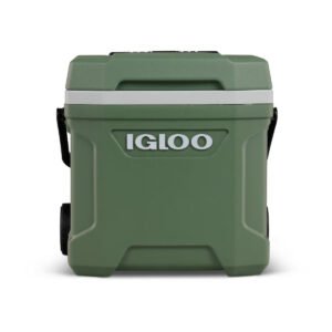 IGLOO-Ecocool Latitude 16 Roller Cooler  - Vintage Green