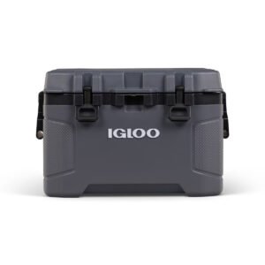 IGLOO - Trailmate? 52 Qt Roller Cooler - Carbonite
