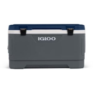IGLOO - Maxcold Latitude 100 Cooler  - Carbonite /  Aegean Sea