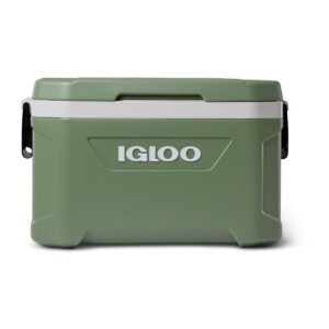 IGLOO-Ecocool Latitude 52 Qt Cooler Box - Vintage Green
