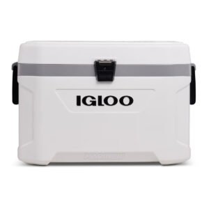 IGLOO-Latitude Marine Ultra 54 Cooler Box - White / Moonscape Gray