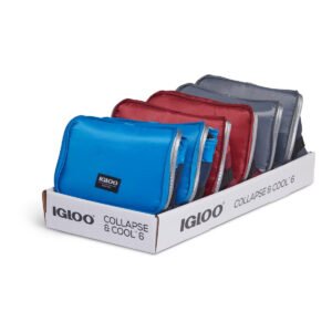 IGLOO-Collapse & Cool 6 Solid Assortment - Blue/Black