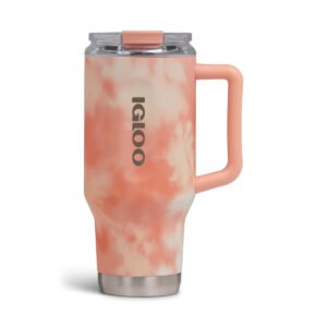 IGLOO - 32 Oz Flip ?n? Sip Travel Mug - Apricot