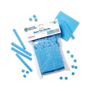 Base Ten Blocks Smart Pack - 121 Pieces, Ages 6+
