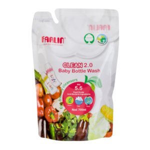 Farlin Feeding Bottle Cleaning Fluid Refill (700ml) (White)