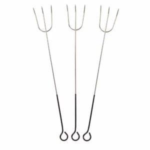 La Hacienda - 3-Piece Toasting Fork -Silver