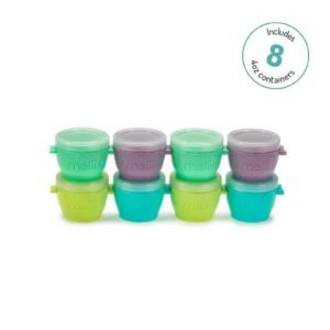 Melii Snap & Go Pods Baby Food Storage Container 4oz, 8 pcs