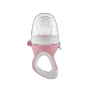 Babyjem Silicone Fruit & Vegetable Feeder, 6+ Months, Pink