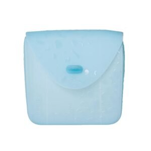 b.box Silicone Sandwich Pocket | Reusable Silicone Pouch | Fits in Lunchbox | Microwave, Freezer & Dishwasher Safe | Food Meal Prep Storage Container