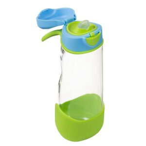 b.box TritanTM Drink & Water Bottle | Easy Grip Bottle and Leakproof Lid | Cool Modern Child Friendly Design, Best for After Sippy Cup | 600ml