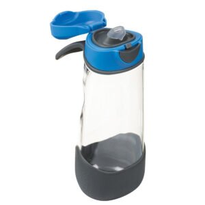 b.box TritanTM Drink & Water Bottle | Easy Grip Bottle and Leakproof Lid | Cool Modern Child Friendly Design, Best for After Sippy Cup | 600ml