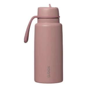 b.box 1L Insulated Flip Top Drink & Water Bottle | Triple Layer Insulating Stainless Steel | Keeps Drinks Cold up to 46hrs | 1L