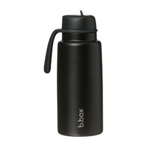 b.box 1L Insulated Flip Top Drink & Water Bottle | Triple Layer Insulating Stainless Steel | Keeps Drinks Cold up to 46hrs | 1L