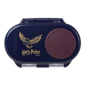 B.Box Harry Potter Snackbox | Mini Bento Lunch Box with 2 Leakproof Compartments | Ideal for Toddlers, Kids Lunch & Snacks | Fits Whole Piece of Fruit | BPA Free
