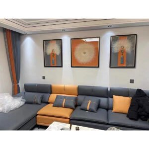 Faeber Modern Wall Art Framed Paintings, Set of 3, 76 cm x 102 cm