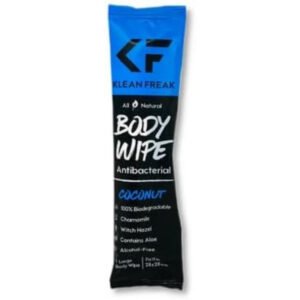 Klean Freak - Body Wipes - Single Sachet - Coconut