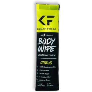 Klean Freak - Body Wipes - Single Sachet - Citrus