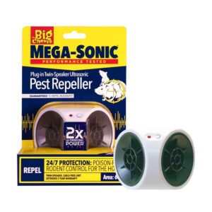 STV  Mega-Sonic? Plug-In Twin-Speaker Pest Repeller