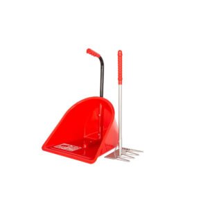 Red  Gorilla - Teenie Tidee & Traditional Rake - Red (Tiny Tidee + Rake)