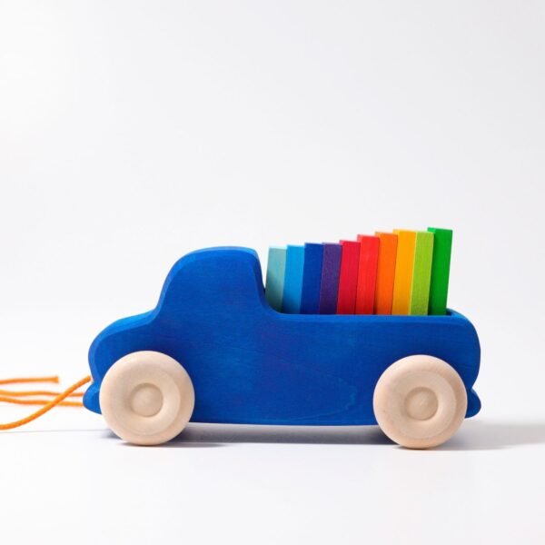 09040 blauer Lastwagen