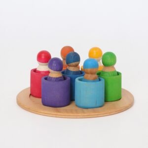 Seven Friends in Bowls