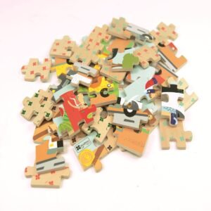 4 Puzzles Diorama Transport