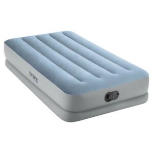 Intex - Twin Dura-Beam Comfort Airbed With Fastfill USB Pump
