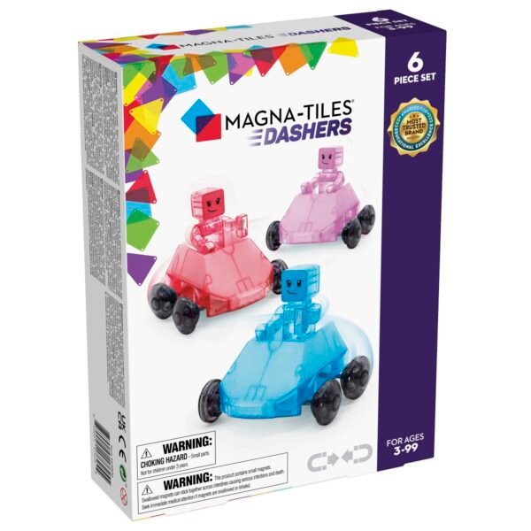 MagnaTiles Dashers 6pc Carton Angle f Update