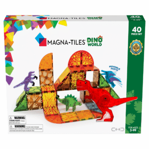 MAGNA-TILES? Dino World 40 Piece Set