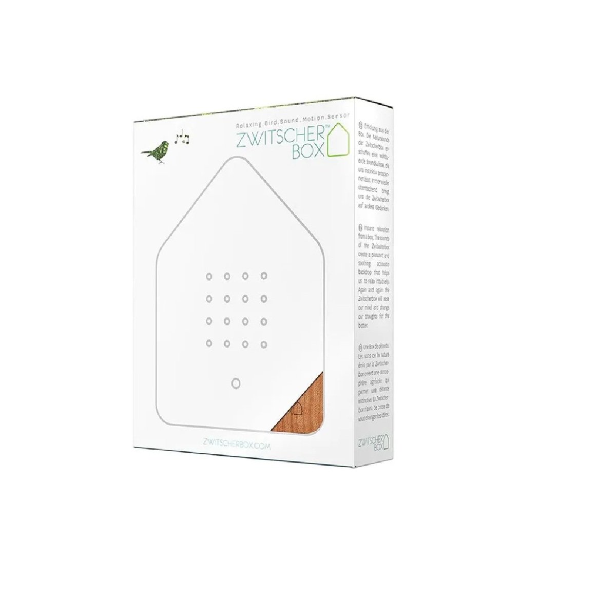 Zwitscherbox 20 20Relaxing 20Sound 20Box 20 20Cherry 20Wood