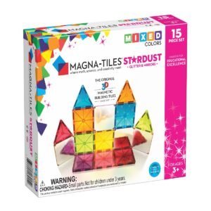 MAGNA-TILES? Stardust 15 Piece Set