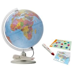 Tecnodidattica - Revolving Globe withLED - Blue
