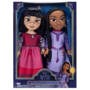 Disney - Wish Doll - Asha & Dahlia - 2pcs - 38 Cm
