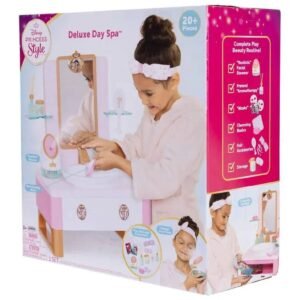 Disney - Princess Style Deluxe Day Spa Playset - 20+ Pcs