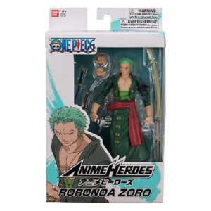 Bandai - Anime Heroes One Piece Roronoa Zoro - 7-Inch