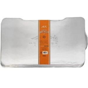 Traeger Ironwood 885 Drip Tray Liner Silver 5-Pack BAC569