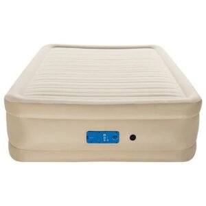 Bestway - Airbed Queen WithAC Pump 203 x 152 x 51 cms - Cream