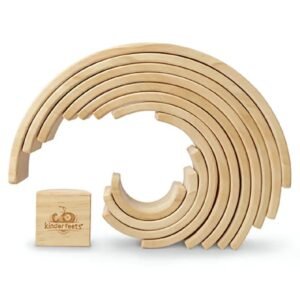 Kinderfeets - Natural Wooden Arches - Natural