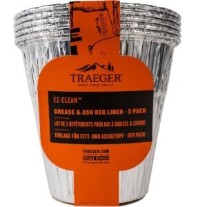 TRAEGER GREASE & ASH KEG LINER 5 PACK