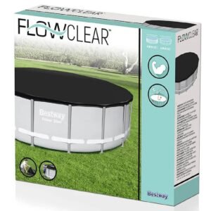 Bestway - Steel Pool Cover 488cm - Black