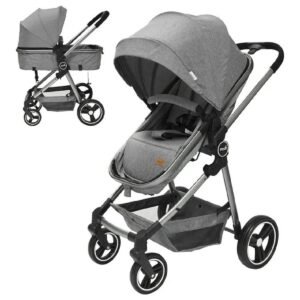 Moon Pro 2-In-1 Reversable Stroller - Dark Grey