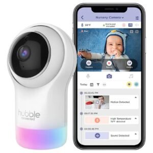 Hubble - Connected Nursery Pal Glow - White