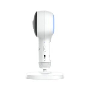 Hubble - Connected SkyVision AI Camera With Adjustable Crib Mount - White