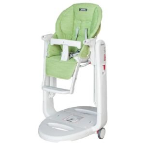 Peg Perego - Tatamia Baby Recliner, Swing & Highchair - Green