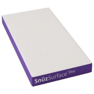 Snuz - Surface Duo Dual Sided Cot Bed Mattress with Cover - White