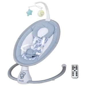 Moon - Musical Baby Electric Swing - Blue