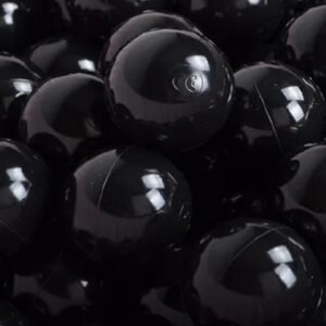 Meow - 100 Black Plastic Balls For Kids